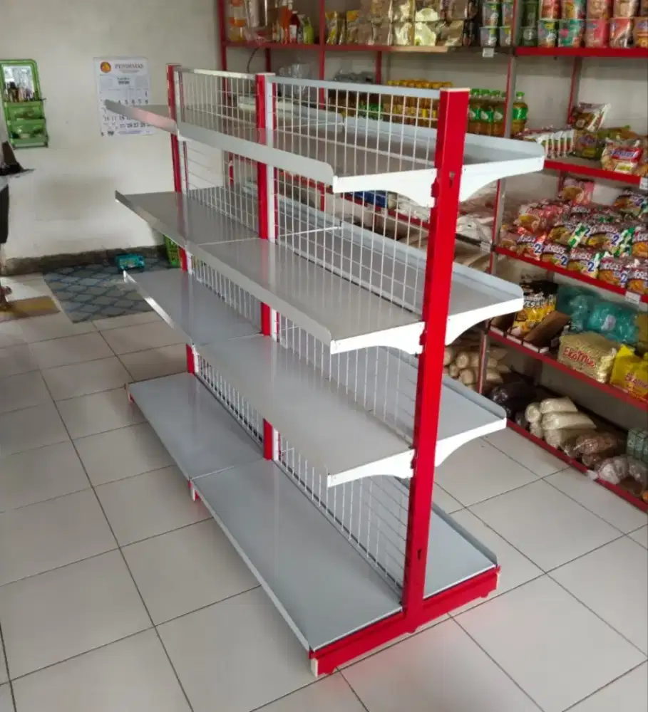Rak minimarket kuat dan murah
