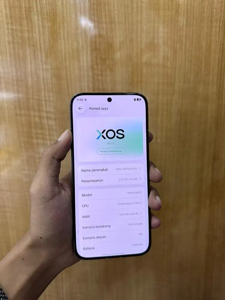 infinix note60 pro 12/256 mulus likenew