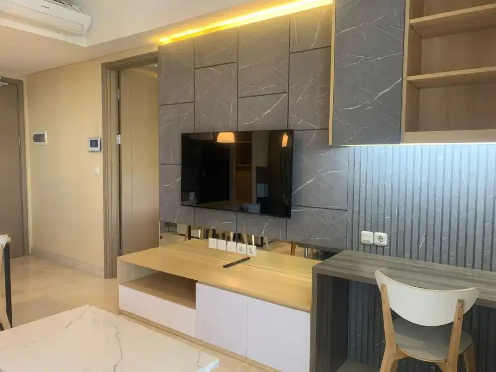Disewakan Cepat Apartemen Gold Coast PIK 1BR Fully Furnished