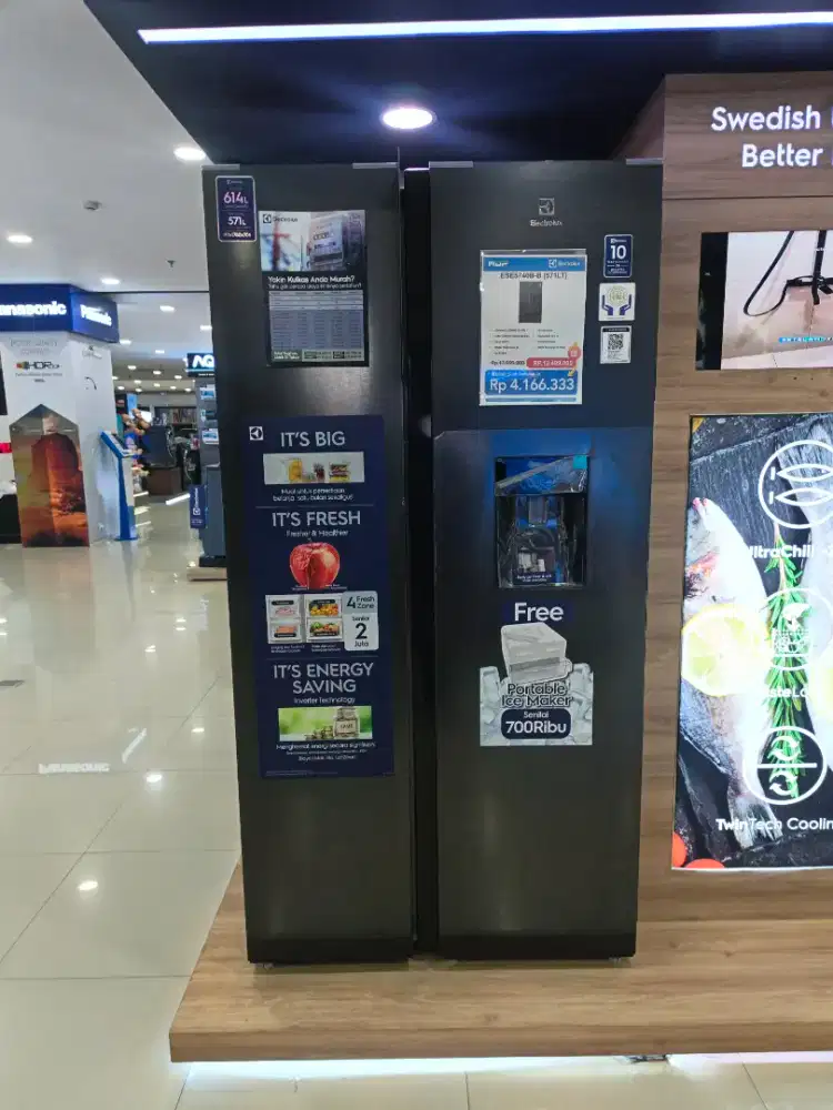Kredit kulkas Electoluxt promo tanpa dp