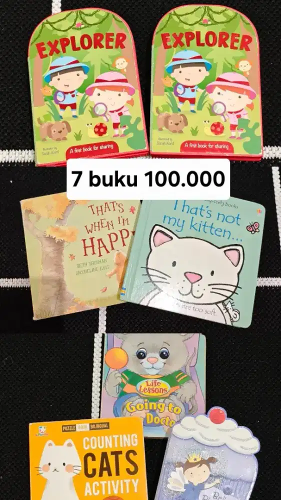 Paket Buku Bekas Cerita Anak