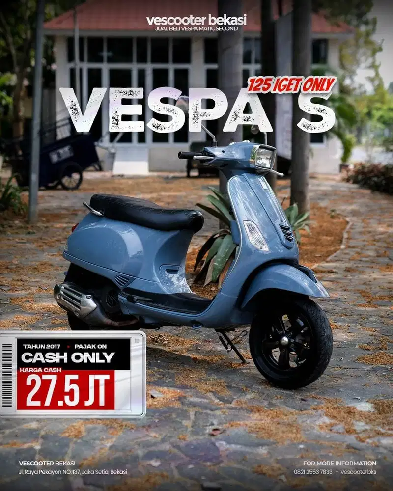 VESPA S 125 IGET ONLY 2017