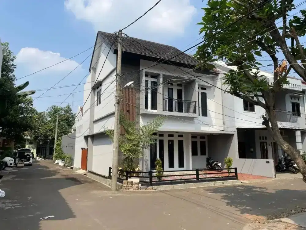 Di Jual Rumah Modern 2 Lantai dalam Cluster di Kecapi, Jagakarsa, Jakarta Selatan