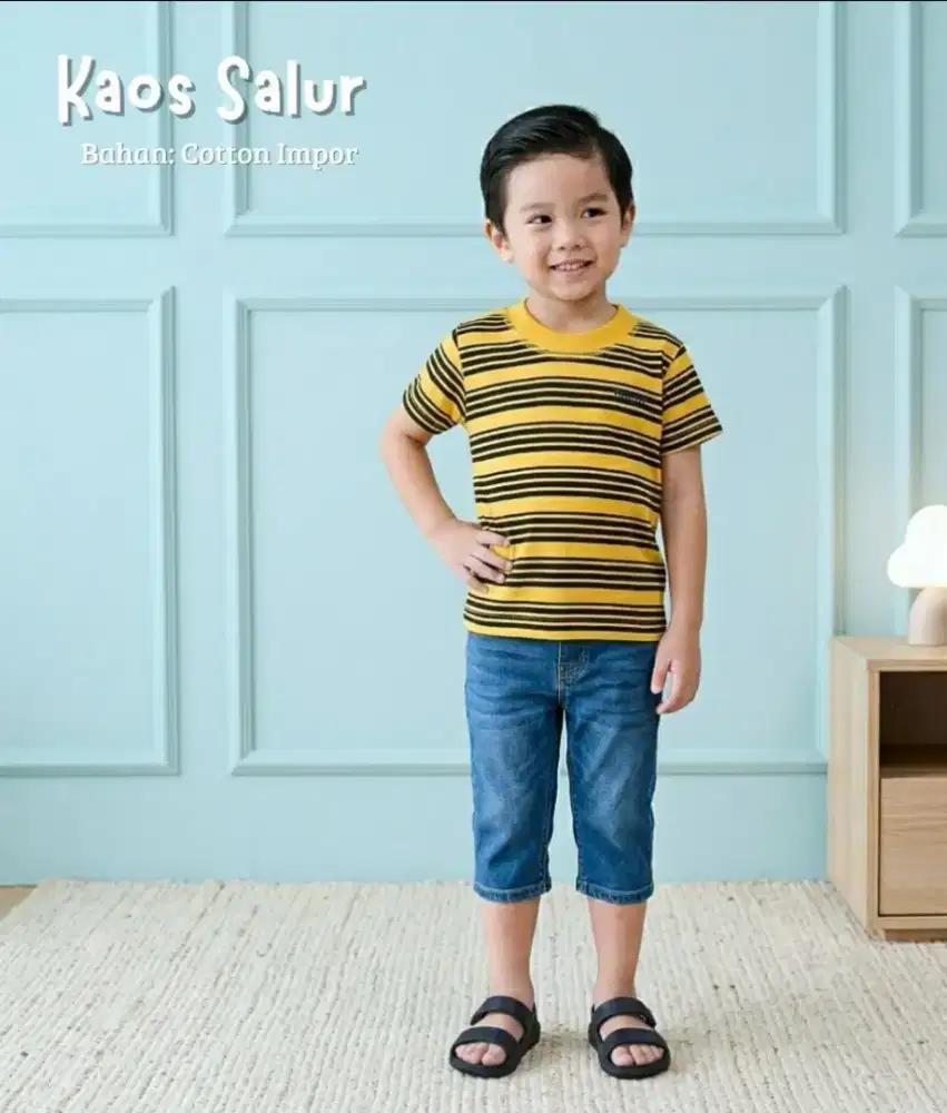 Kaos anak import 15k