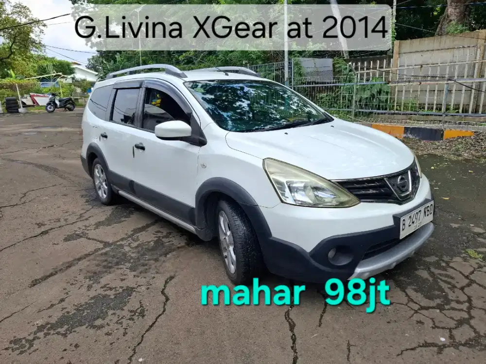 Grand Livina X Gear at / matic 3 baris 2014