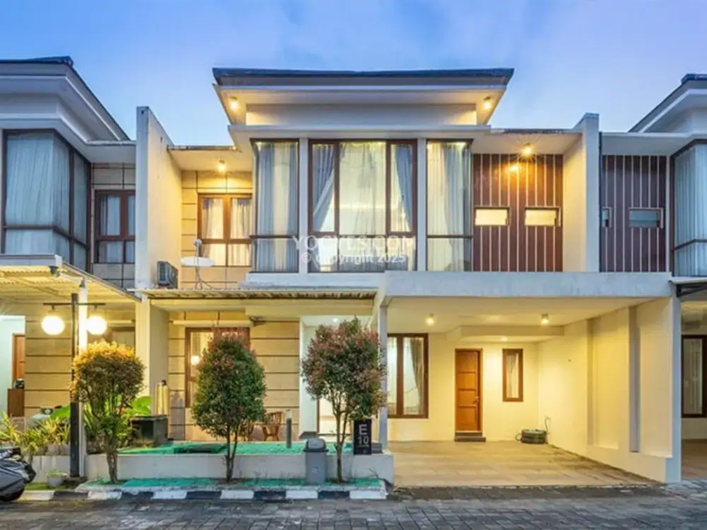 Rumah bagus di dalam perumahan elit laguna spring jalan wonosari km 7