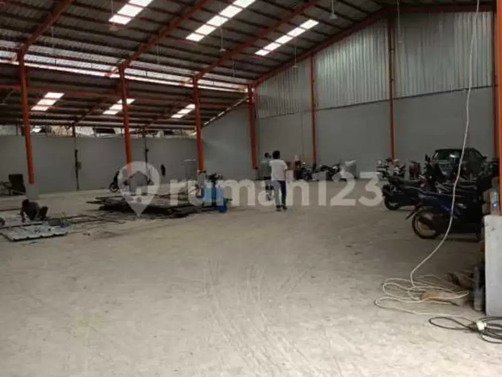 Disewa Gudang 1200M² Kawasan Industri Baja Mas Tangerang