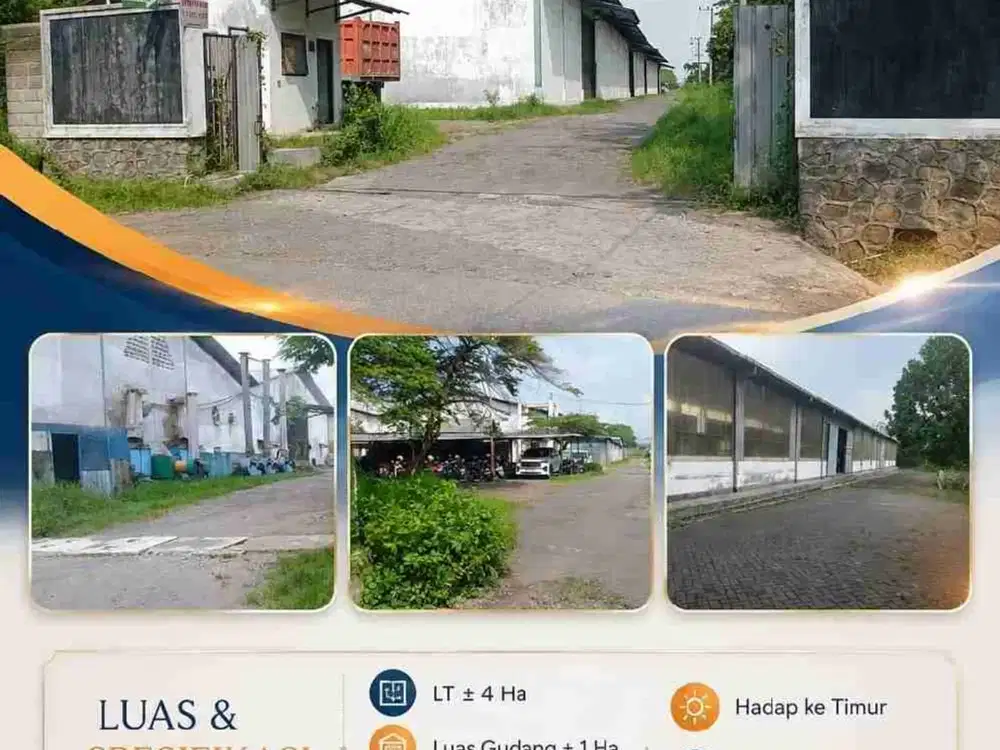 Jual Gudang Siap Pakai Di Ngoro, Mojokerto