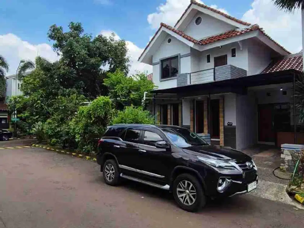 Dijual Cluster Puri Bintaro Rumah Huk Suasana Taman