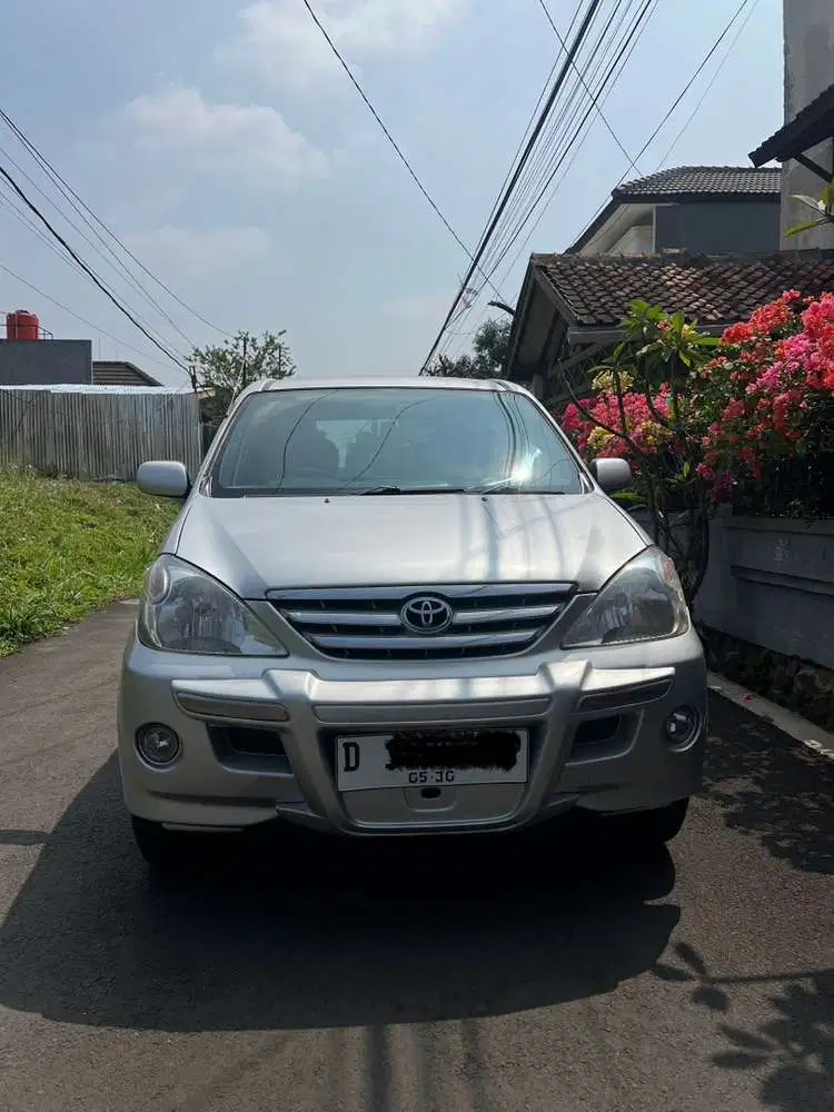 Toyota Avanza G 2004 Manual