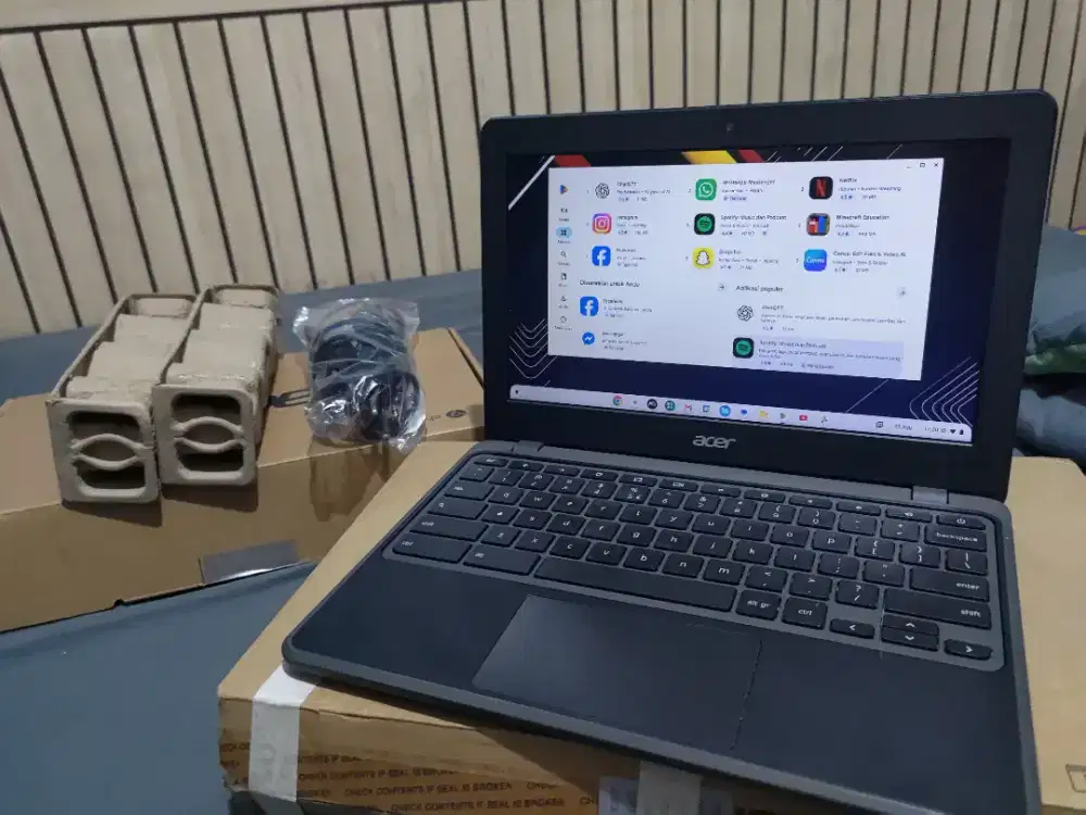 Acer Laptop android Chromebook 311 Fulset NO MINUS segel baut PAMULANG