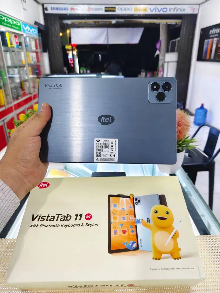 Vista Tab 11 Ram 8Gb (4+4) 128Gb Fullset Lengkap Keyboard & Pensil