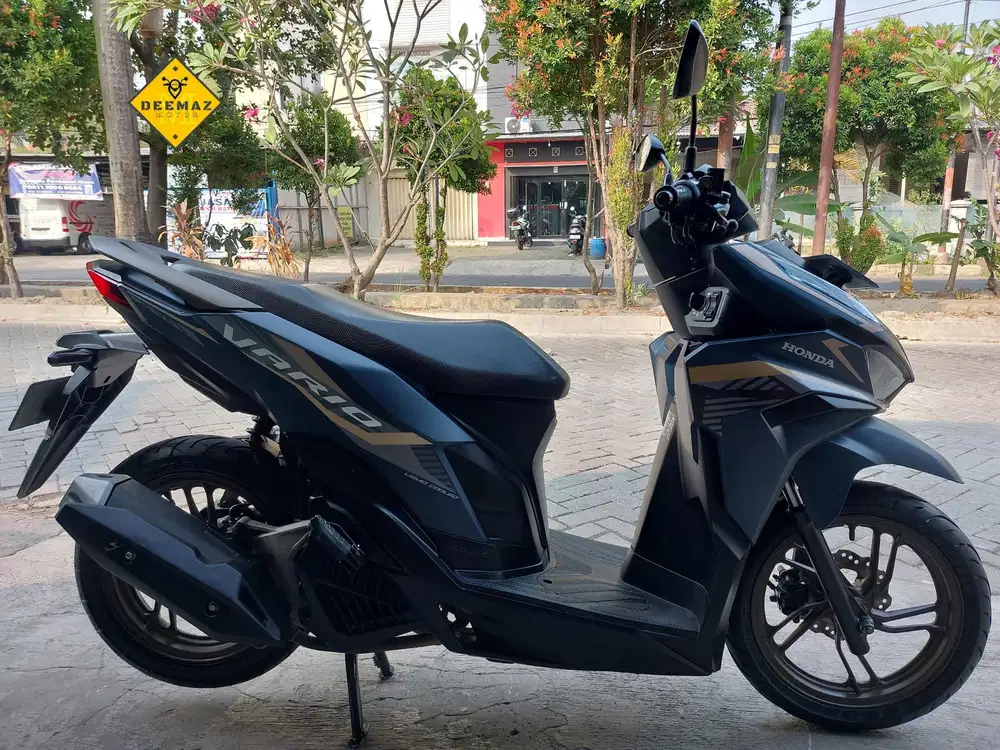 (DP 1 Jt)‼️ Vario 125 CBS ISS Keyless Biru 2023 Cash & Kredit