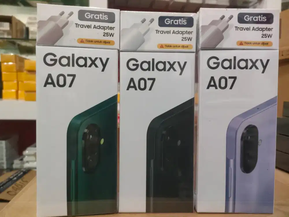 SAMSUNG GALAXY A07 4/64 (BLACK/GREEN/VIOLET