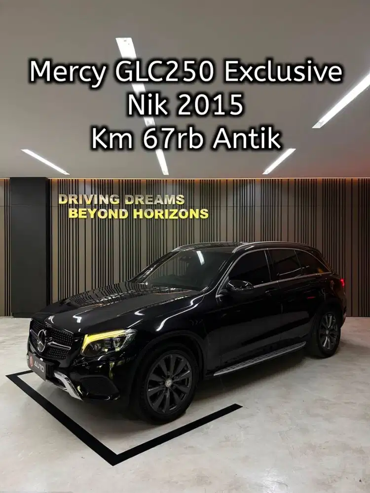 Mercedes Benz GLC250 GLC200 2015 Hitam Mercy Km67rb B1251BCZ