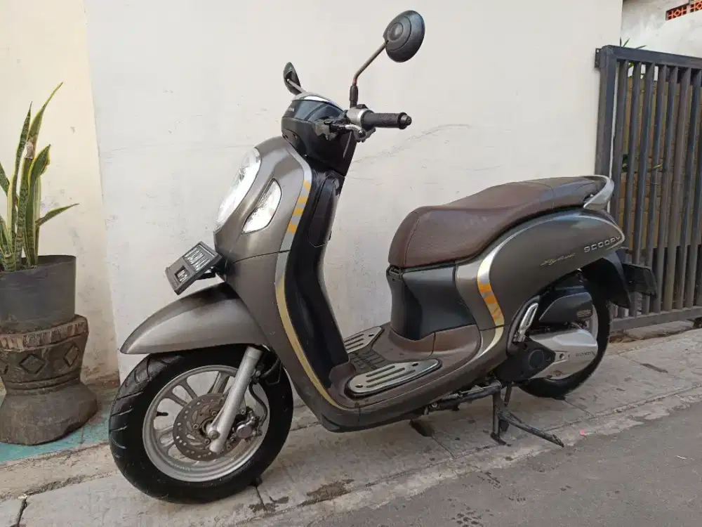Honda scoopy new 2021 kyles lengkap bagus