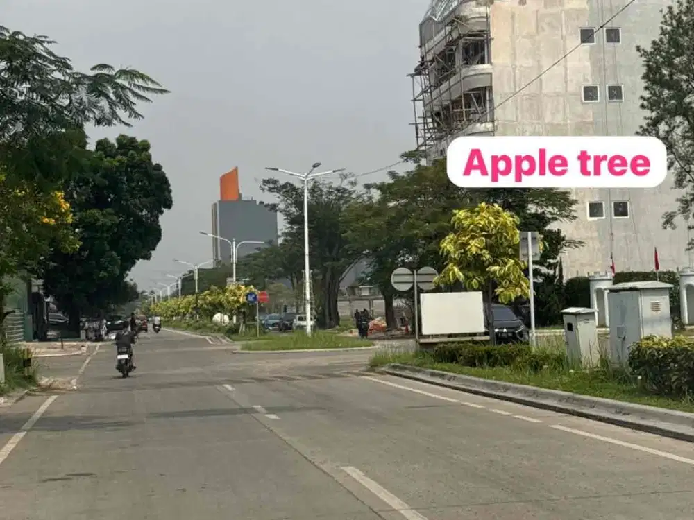 Disewakan Lahan Tanah Kavling Komersil Luas 300 Meter Di Boulevard Metland Cyber Puri - Tangerang
