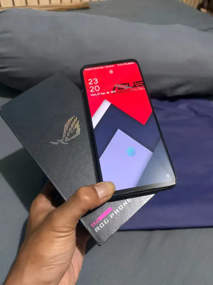 Asus ROG 5 Ram 12/128GB fulldusI SPEK GAMING Cek iklan PAMULANG UNPAM