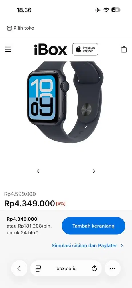 Apple Watch SE 3 40mm