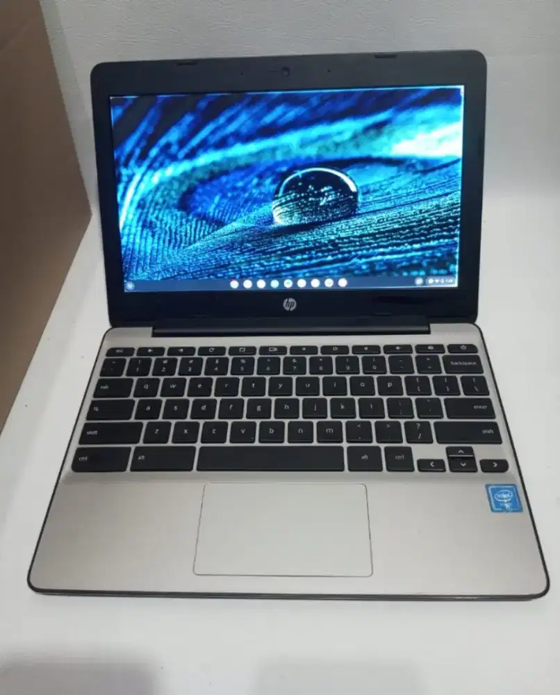 Hp Chromebook 11 G5 Intel N3060 DDR 4GB Eemc 32GB 12 Baterai 5 jam