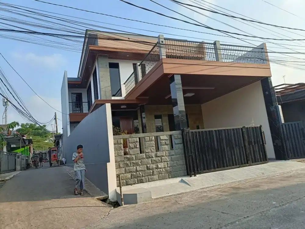 Rumah Hook SHM 15 Menit ke Gerbang Tol Bekasi Barat 1 Bisa KPR J-52536