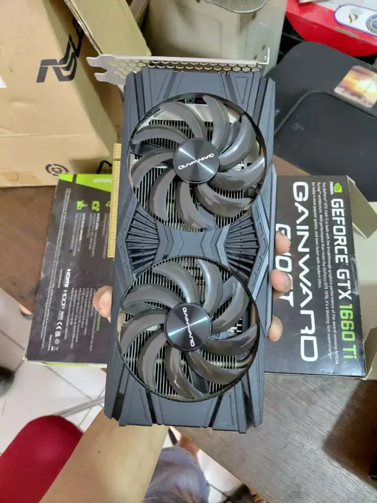 Vga gpu nvidia gaindwrd gtx 1660 ti 6gb gddr6 normal pc kom