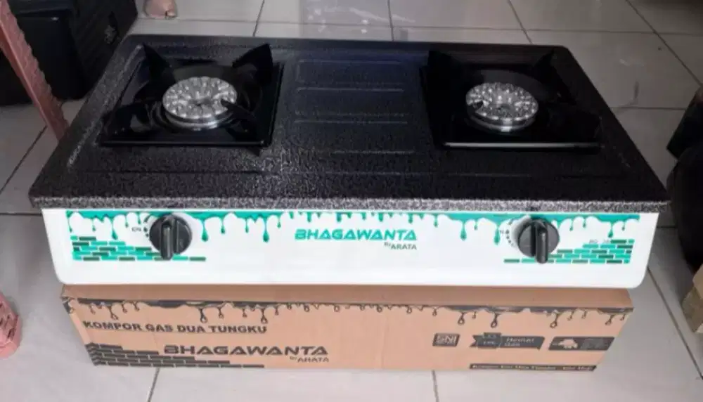 Kompor 2 tungku baru