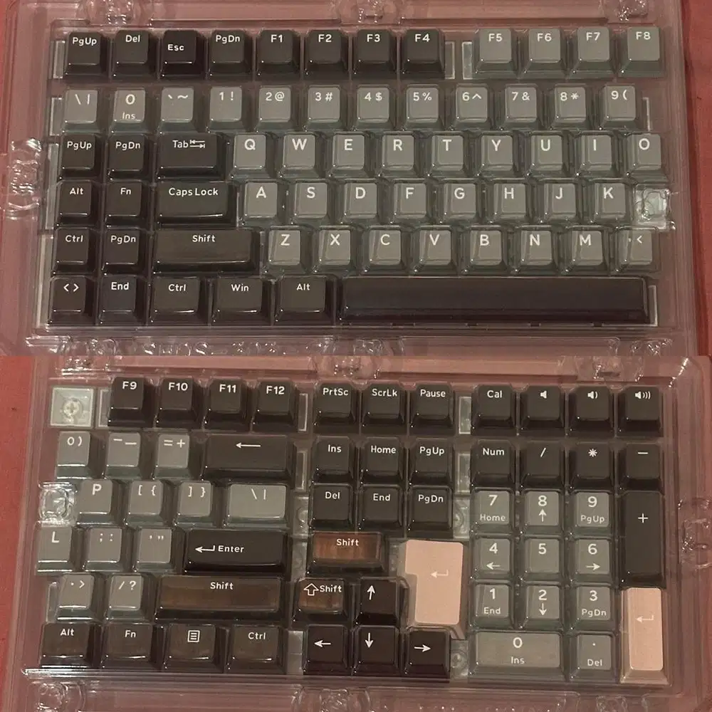 KEYCAPS DOUBLE SHOT PBT CHERRY PROFILE 124 KEYS