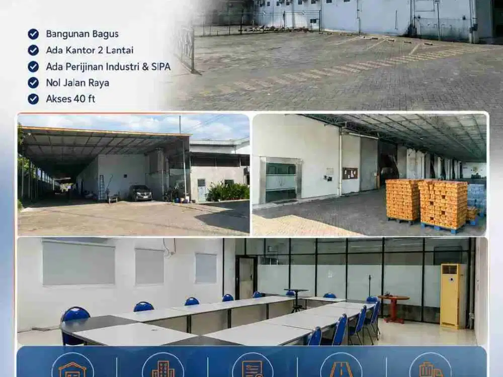 DI JUAL EX PABRIK SNACK +KANTOR SIAP PAKAI DI MOJOKERTO