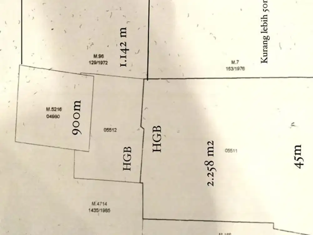 Tanah Kebayoran Lama luas 4300 Lokasi Strategis
