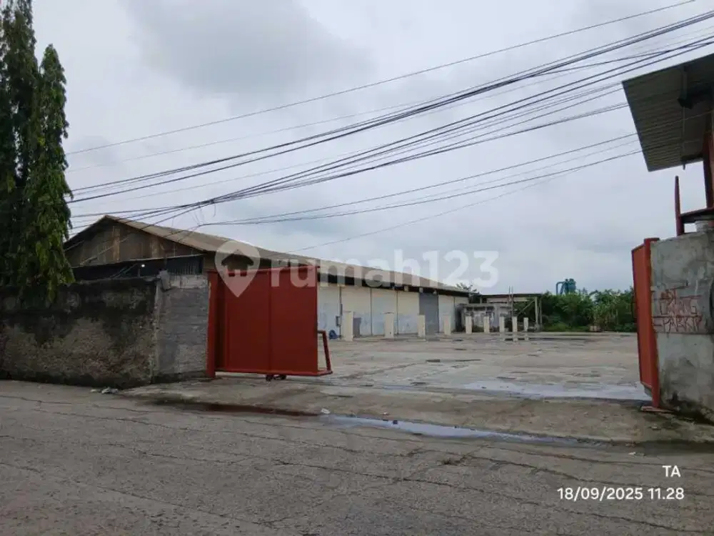 Gudang Kapuk Kamal LT 3717, LB 2250 Strategis