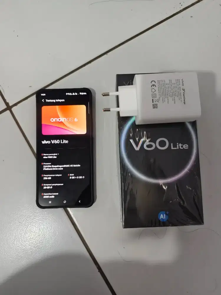 Vivo v 60 lite blcak