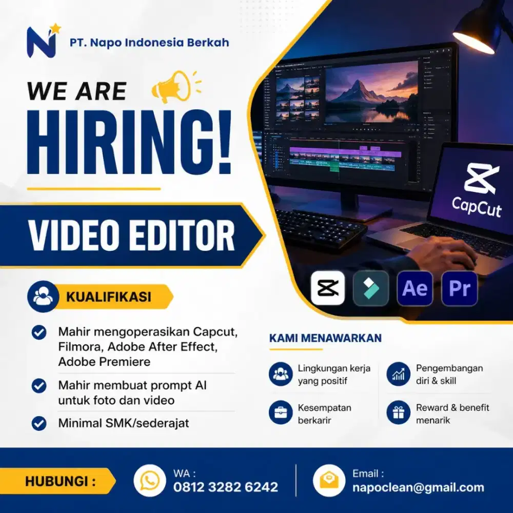 Lowongan Video Editor