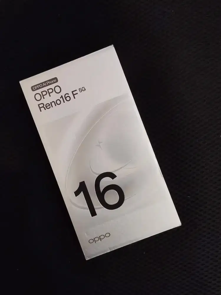 OPPO Reno 16F 5G 8/256gb NEW GARANSI RESMI