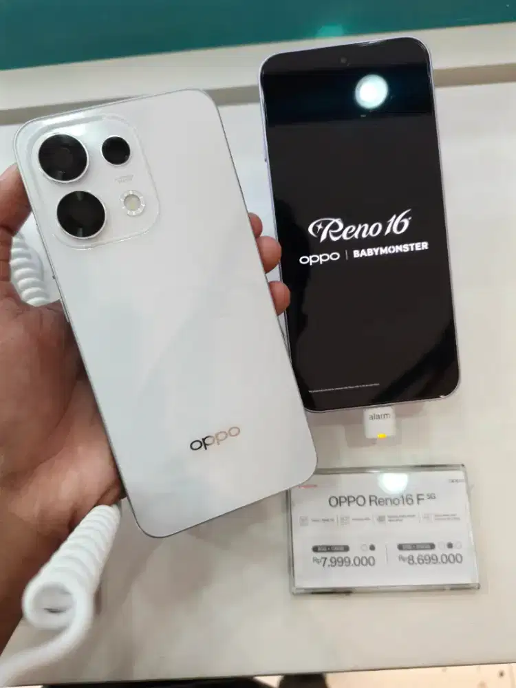 OPPO RENO 16 F 5G RAM 8/128GB NEW GARANSI RESMI