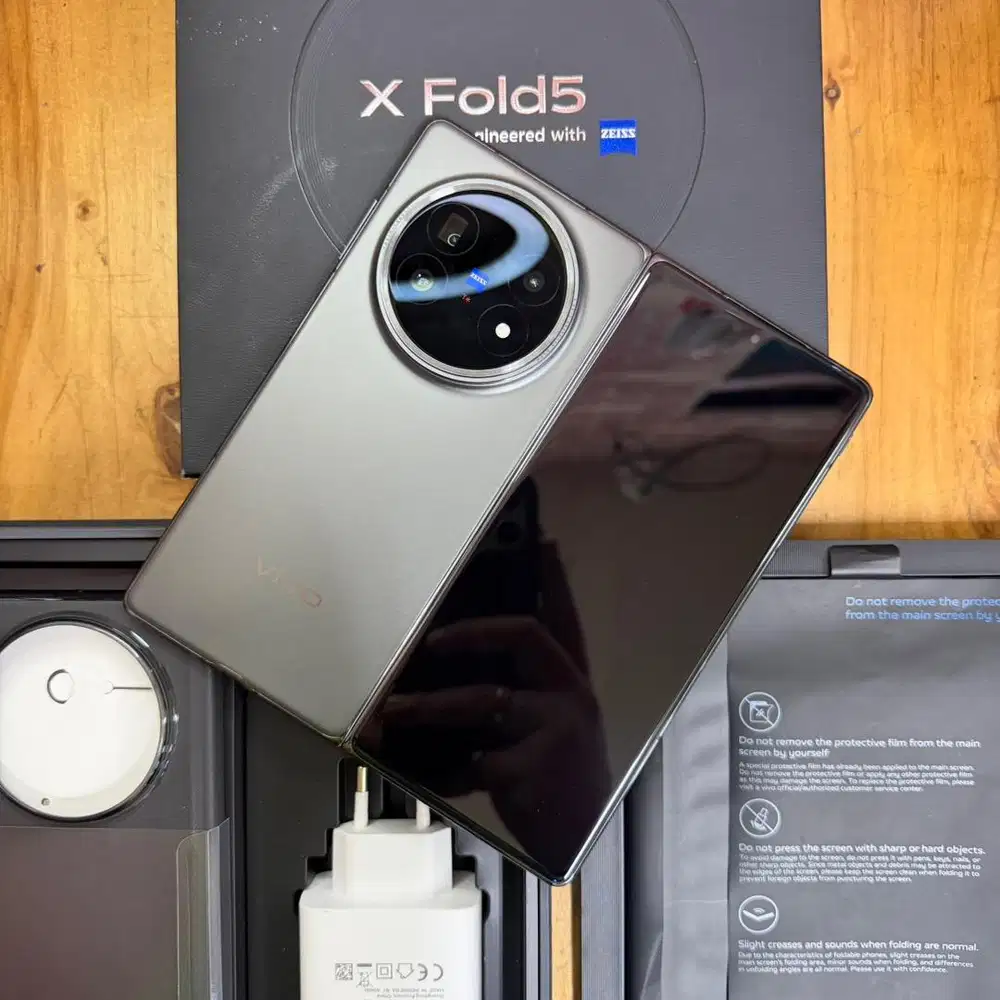 Vivo x fold 5 5G 16/512GB Black Fullset Original Garansi resmi