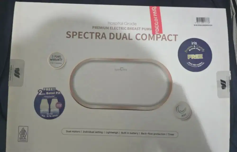 Pumping dual compact spectra