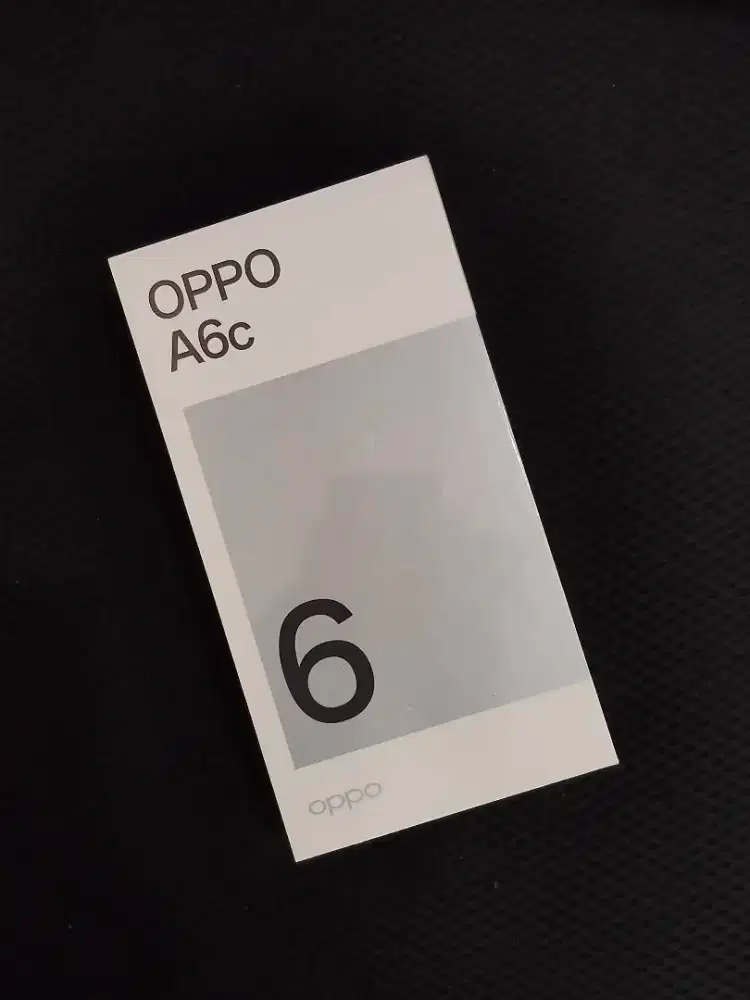 OPPO A6c 4/128GB NEW GARANSI RESMI