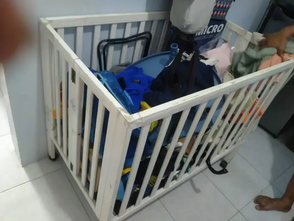 Ranjang Bayi Baby Crab plus kasur