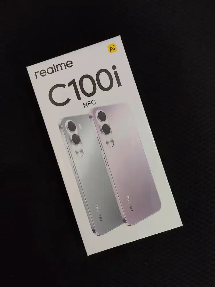 REALME C100i NFC 6/128GB NEW GARANSI RESMI