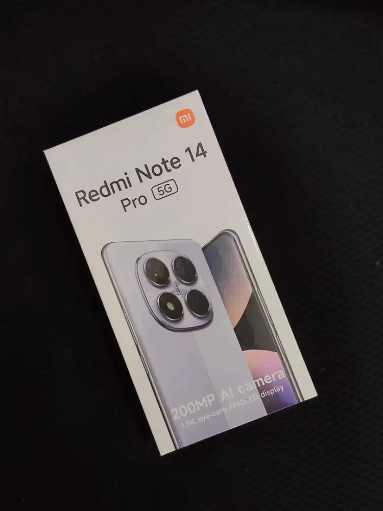 REDMI NOTE 14 PRO 5G 8/256GB NEW GARANSI RESMI