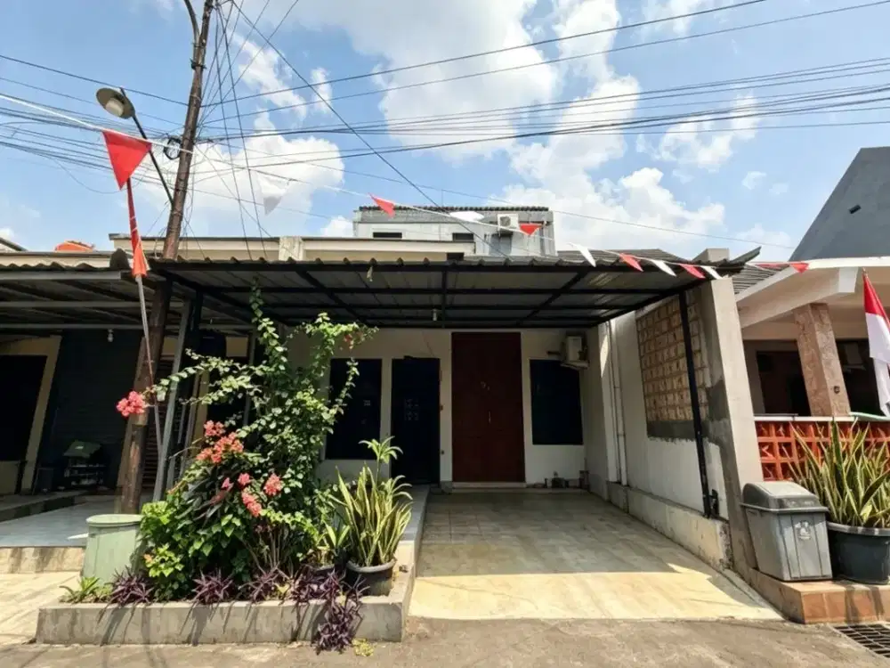 Rumah Dalam Cluster 2 Lantai 3 KT Jatikramat Dekat LRT Cikunir & Tol