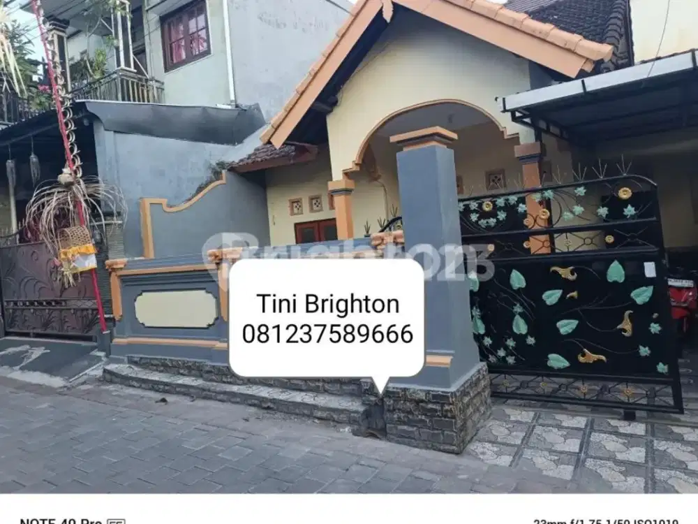 RUMAH SIAP HUNI LINGKUNGAN PERUMAHAN LOKASI KESAMBI DENPASAR