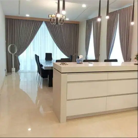 Jasa Pasang Gorden Custom Wallpaper Dinding 3D Gordyn Hordeng Korden