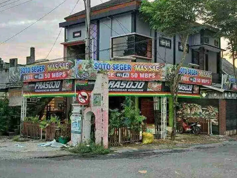 DIJUAL RUKO 2 LANTAI AKTIF SANGAT STRATEGIS DEKAT TOL PURWOMARTANI
