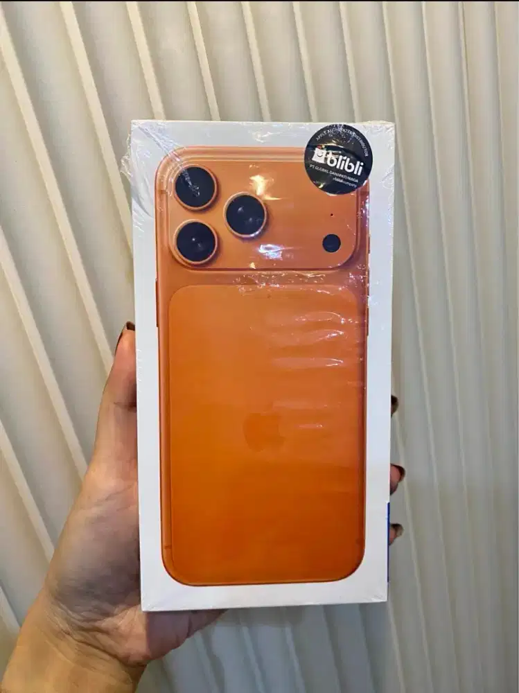 BNIB IPHONE 17 PRO MAX 1TB NEW MASIH SEGEL GARANSI RESMI INDONESIA