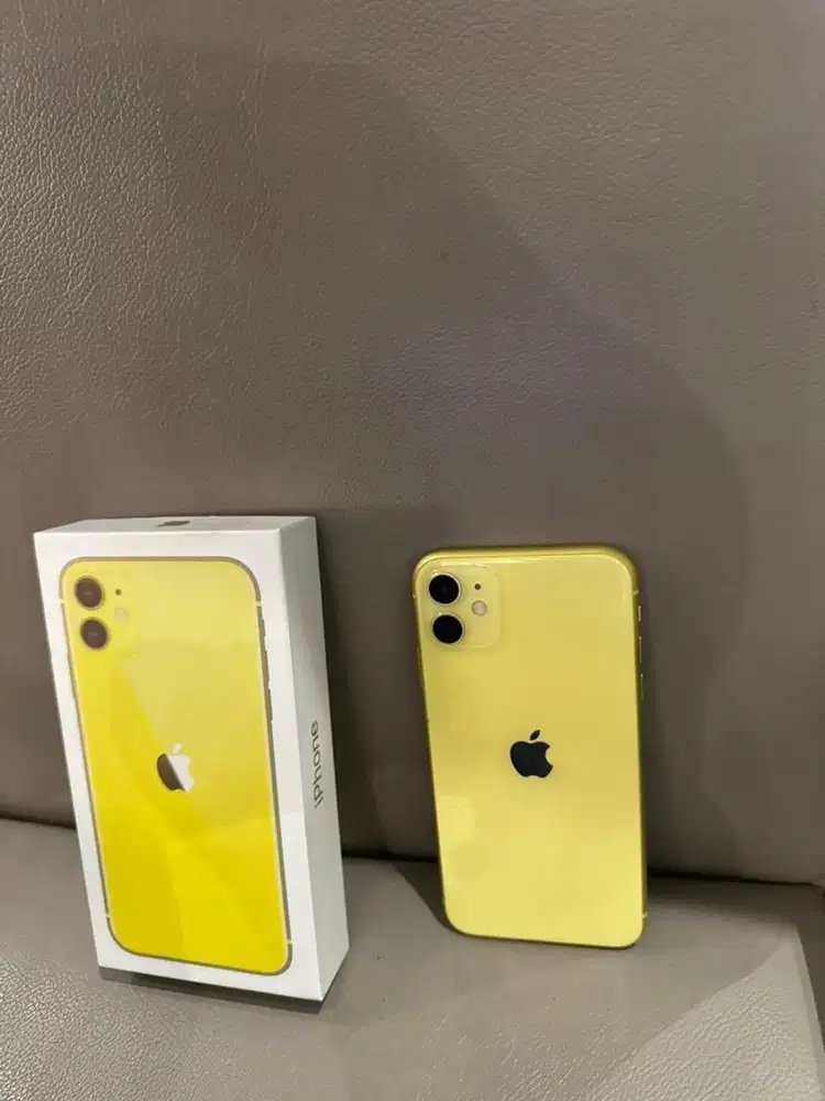 Iphone 11 128gb second rasa baru