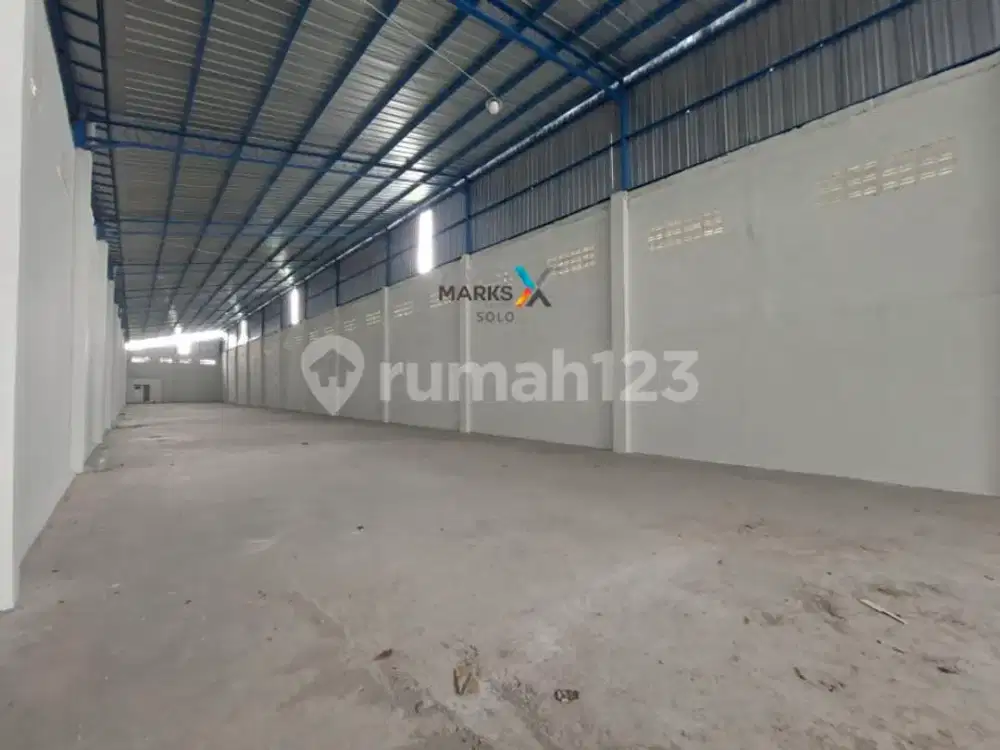 Sewa / Jual Gudang Bagus Akses Kontainer Wonosari Klaten