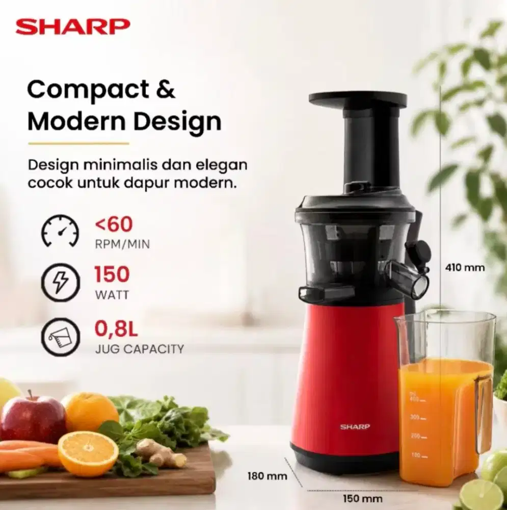 Sharp Slow Juicer