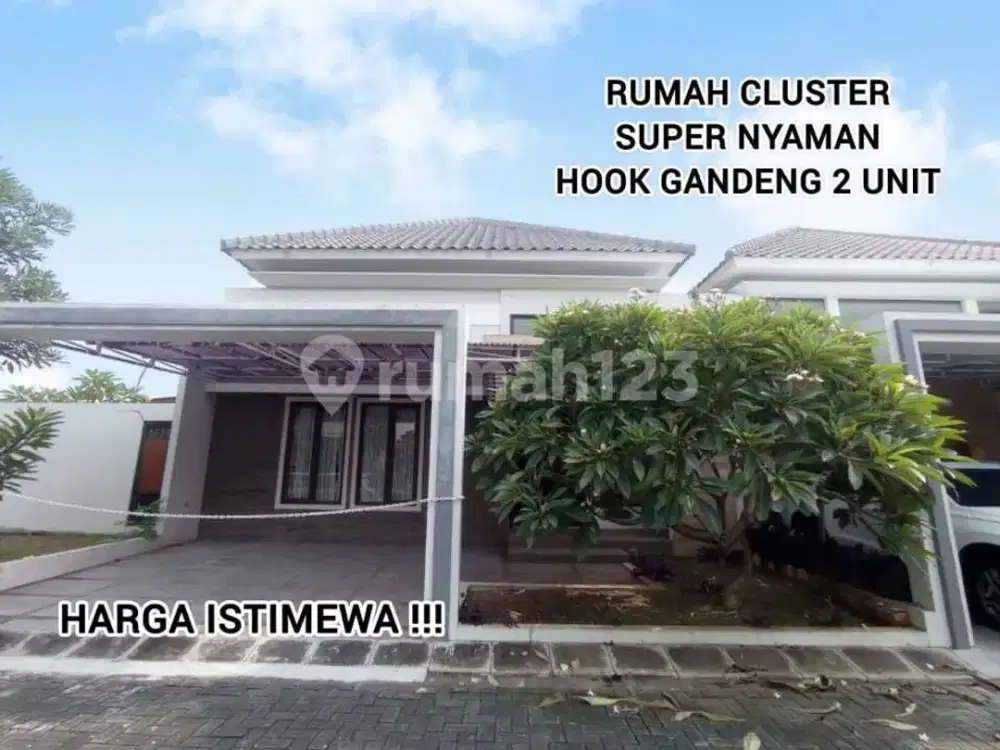 Murah Rumah Modern Halaman Luas One Gate Singopuran Kartasura